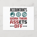 Search for accountant horizontal postcards Funny