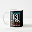 Search for 13 birthday mugs Years