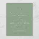 Search for monogram 4x5 wedding invitations Simple