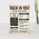 Search for 1951 birthday cards Born in 1951