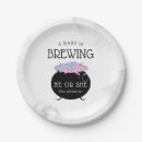 Search for gender reveal plates Boy or girl