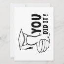 Search for success party invitations Diploma