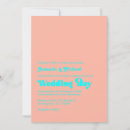Search for aqua wedding invitations Calligraphy