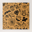Search for halloween vintage puzzles Illustration