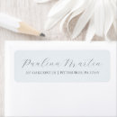 Search for blue and grey return address labels Simple