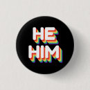 Search for he him pronoun badges Nonbinary