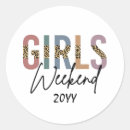 Search for getaway stickers Girls weekend