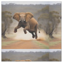 Search for elephant fabric Wildlife