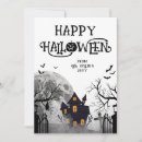 Search for haunted house halloween cards Bat