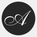 Search for monogram stickers White