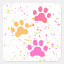 Search for pink paw print stickers Fun
