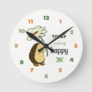 Search for hedgehog clocks Cute