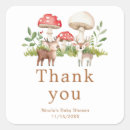 Search for deer thank you stickers Deer baby shower
