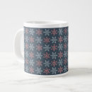 Search for specialty jumbo mugs Snowflake