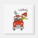 Search for fire truck magnets Firefighter