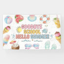 Search for goodbye banners End of school
