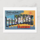 Search for vintage miami postcards Greetings from