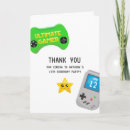 Search for video game thank you cards Trendy