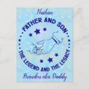 Search for father and son postcards For him