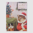 Search for vintage cat christmas cards Funny