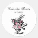 Search for alice in wonderland white rabbit stickers Hearts