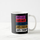 Search for racism mugs Protest