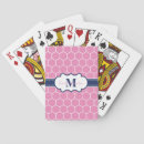 Search for geometric playing cards White