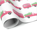 Search for christmas camper wrapping paper Retro
