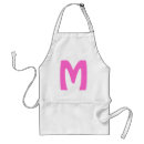 Search for monogrammed women aprons Cooking