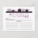 Search for kitchen recipes postcards For her