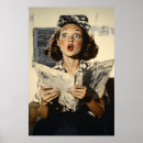 Search for newspaper posters Vintage