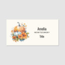 Search for pumpkin name tags Harvest