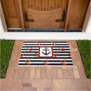 Search for anchor doormats Red