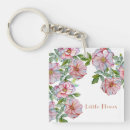 Search for drawn flower key rings Watercolor
