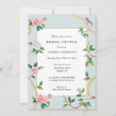 Search for chinoiserie bridal shower invitations Floral