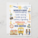 Search for school bus driver thank you cards Teacher