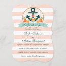 Search for coral and navy invitations Couple