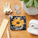 Search for black orange square key rings Floral