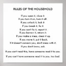 Search for household posters Rules