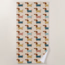 Search for dachshund beach towels Funny