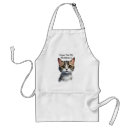 Search for cat saying aprons Funny