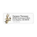 Search for coyote return address labels Wile e coyote