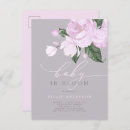 Search for grey baby shower invitations girl