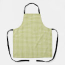 Search for vintage gingham aprons Green