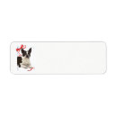 Search for boston terrier return address labels Animal