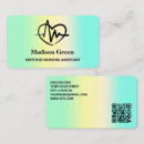 Search for nursing business cards Caregiver