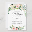 Search for pink and ivory wedding invitations Floral