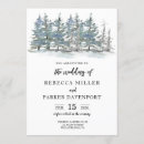 Search for woodland wedding invitations Pine trees