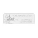Search for anniversary return address labels Typography
