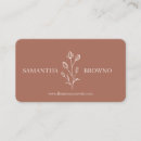 Search for wedding business cards Floral